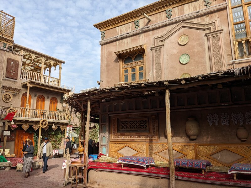 Kashgar&rsquo;s old city.