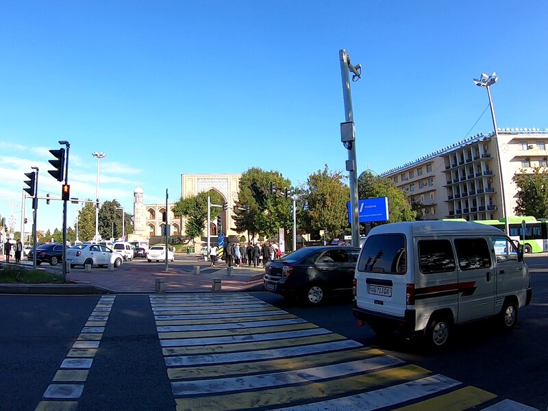 A busy morning traffic of Chorsu rushed past me as I averted a potential visa-related calamity wrought by my own stupidity.