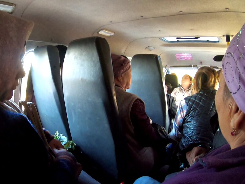 With the help of curious babushkas on the marshrutka, I managed to find my way to the mysterious Politatel.