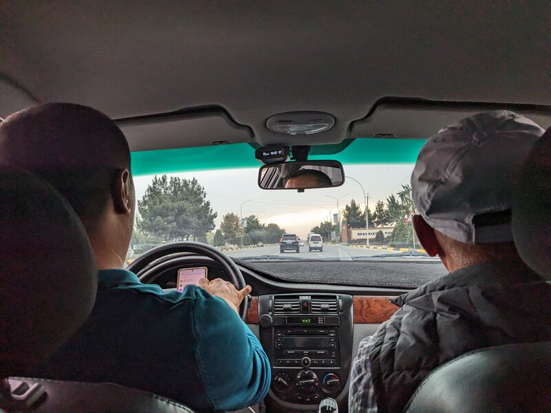 Escaping Dustlik with the help of Vyacheslav and his friend Ruslan