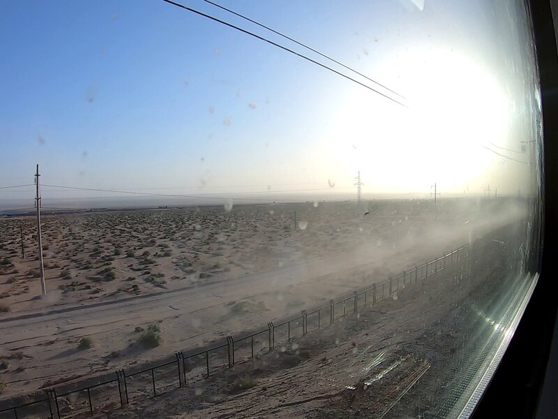 Deep in the far-Western Xinjiang, all I could see was sand and a merciless autumn sun.