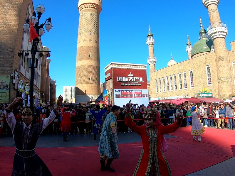 A Uyghur dance performance